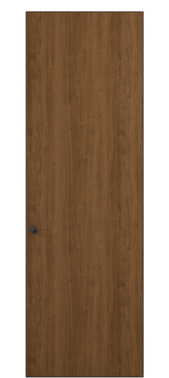 Дверь межкомнатная АКУ 0010 ЛОР Лесной орех. Цвет Лесной орех. Материал Ламинатин. Коллекция Planum Pro. Картинка.