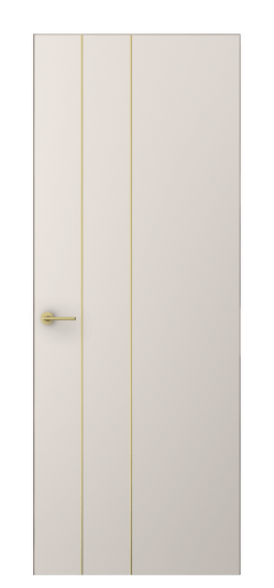 Дверь межкомнатная 4203 ПЭТБ. Цвет ПЭТ тёплый-белый. Материал ПЭТ. Коллекция Freedom. Картинка.