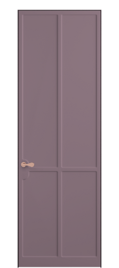 Дверь межкомнатная 7531 Пастельно-фиолетовый RAL 4009. Цвет RAL Пастельно-фиолетовый RAL 4009. Материал Гладкая эмаль. Коллекция Softform. Картинка.