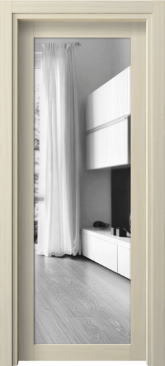Дверь межкомнатная 2102 neo МОЯ ДВ ЗЕР. Цвет Молочный ясень. Материал Ciplex ламинатин. Коллекция Neo. Картинка.