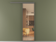 Перегородка Формато вдоль стены 1 створка