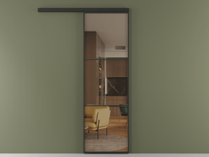 Перегородка Формато вдоль стены 1 створка